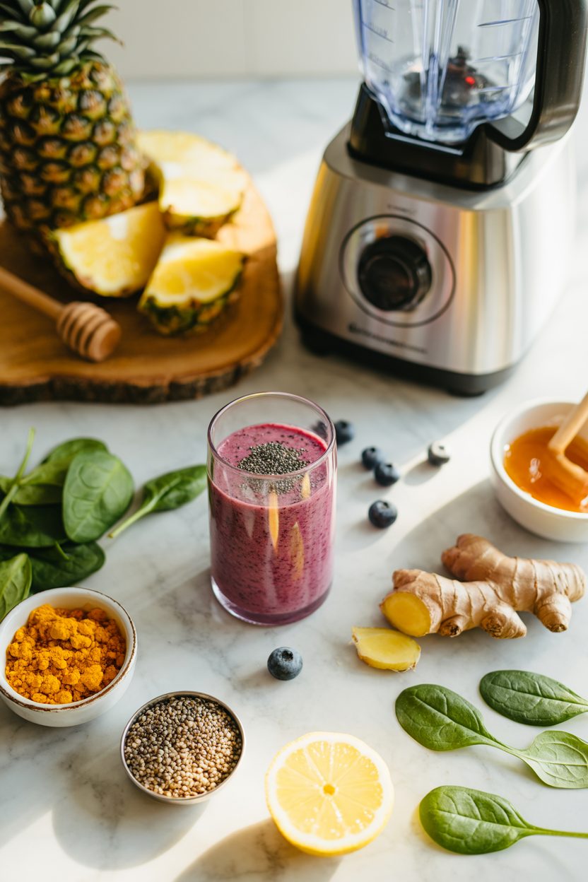 7 Day Anti Inflammatory Smoothie Meals Plan