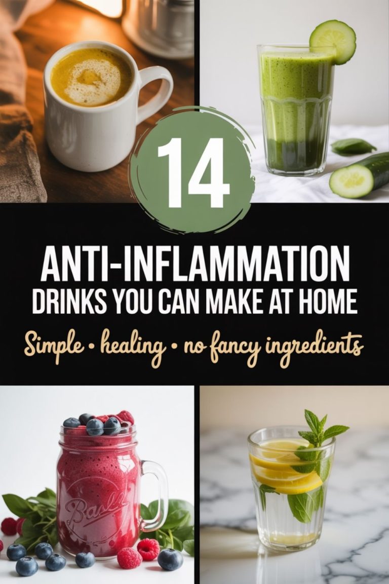 14 Anti-Inflammation Drinks You Can Make at Home
