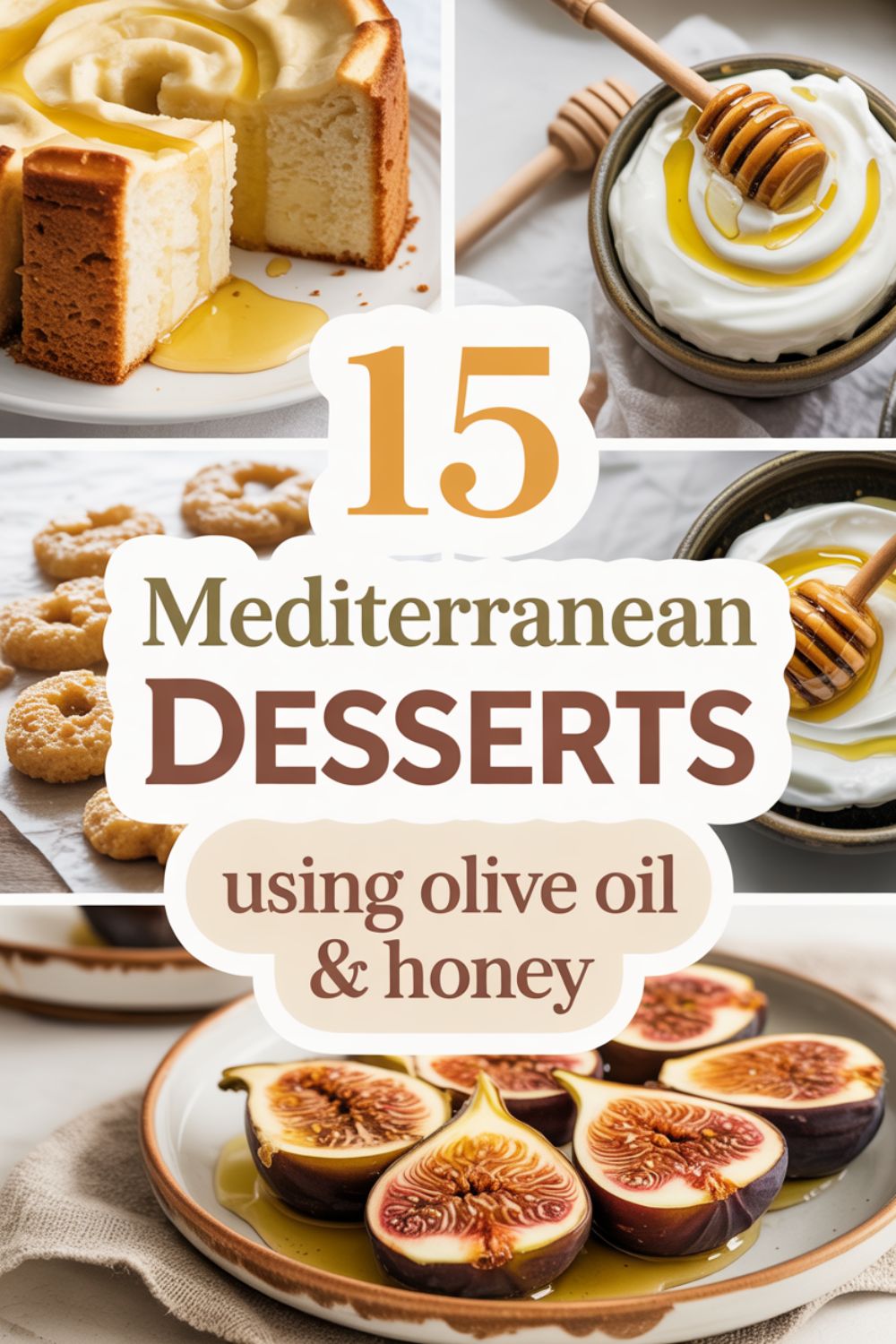 15 Mediterranean Desserts Using Olive Oil and Honey