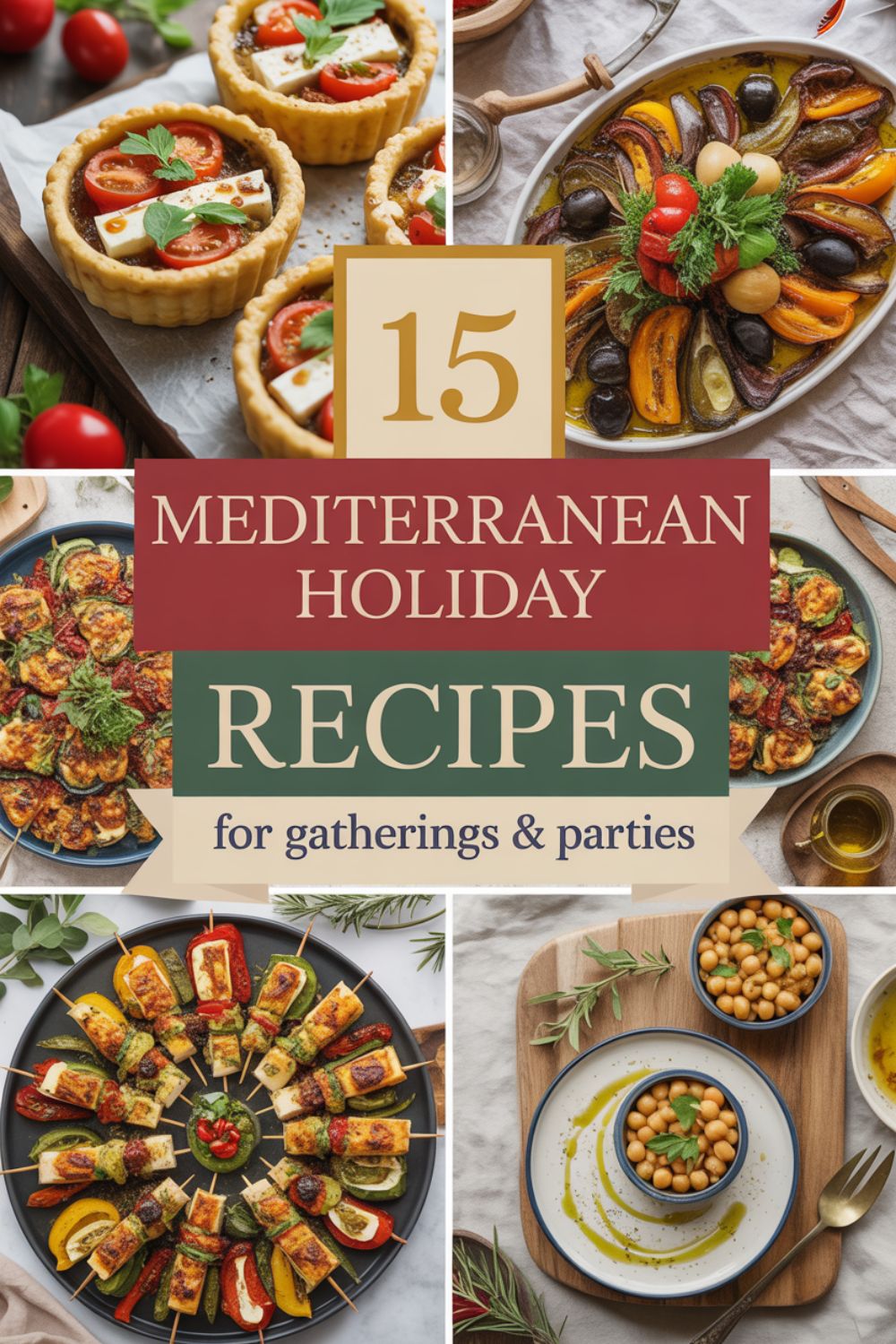 15 Mediterranean Holiday Recipes for Gatherings and Parties