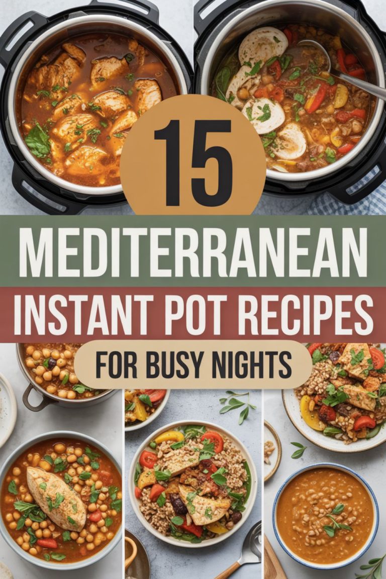 15 Mediterranean Instant Pot Recipes for Busy Nights 1 15 Mediterranean Instant Pot Recipes for Busy Nights