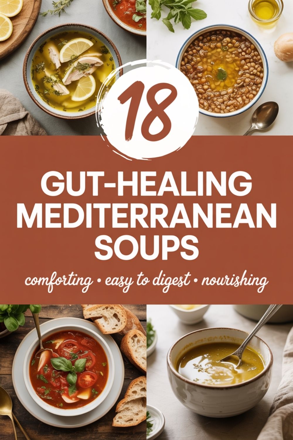 18 Gut Healing Mediterranean Soups