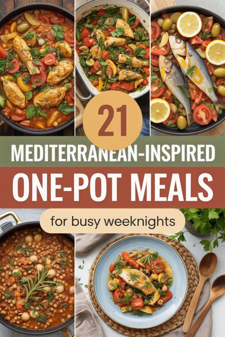 21 Mediterranean-Inspired One-Pot Meals for Busy Weeknights 8 21 Mediterranean-Inspired One-Pot Meals for Busy Weeknights