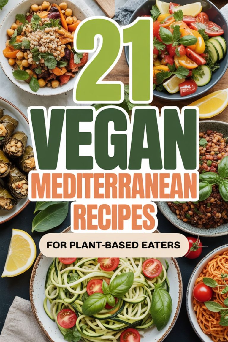 21 Vegan Mediterranean Recipes for Plant-Based Eaters 1 21 Vegan Mediterranean Recipes for Plant-Based Eaters