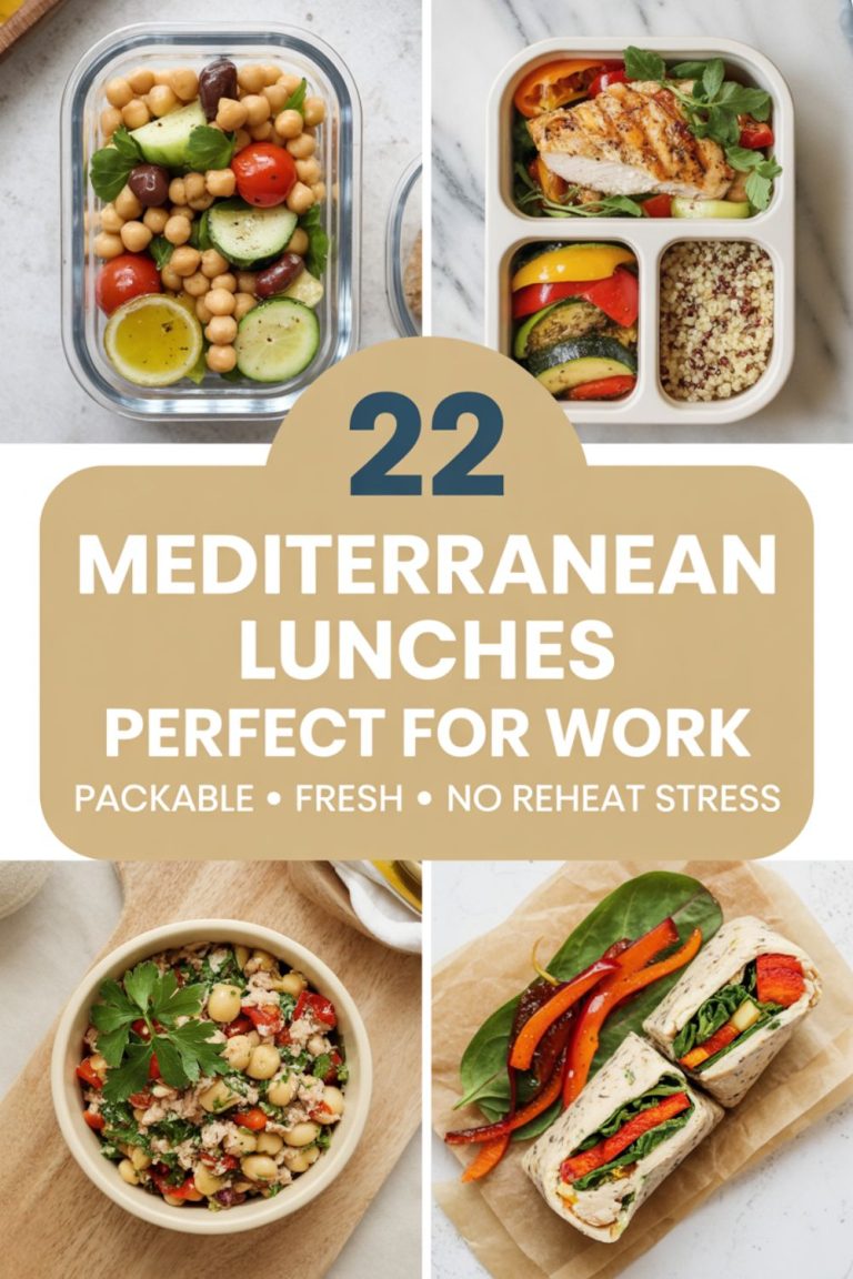 22 Mediterranean Lunches Perfect for Work