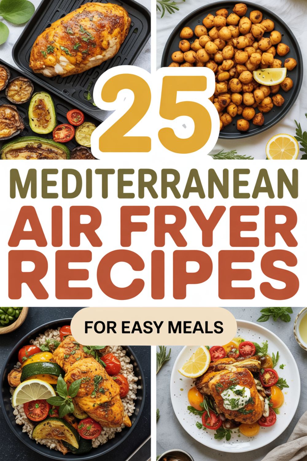 25 Mediterranean Air Fryer Recipes for Easy Meals