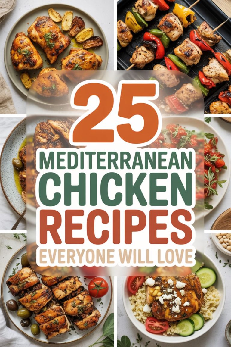 25 Mediterranean Chicken Recipes Everyone Will Love
