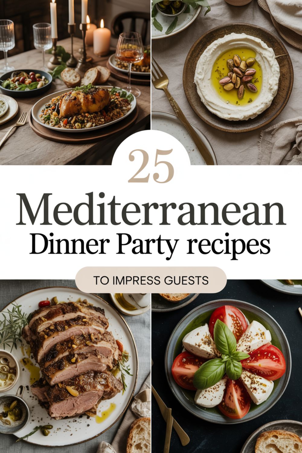 25 Mediterranean Dinner Party Recipes to Impress Guests