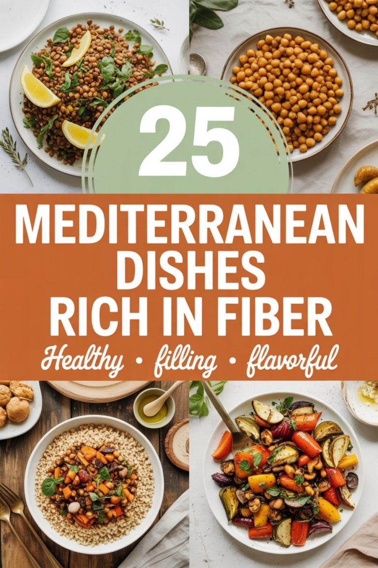 25 Mediterranean Dishes Rich in Fiber