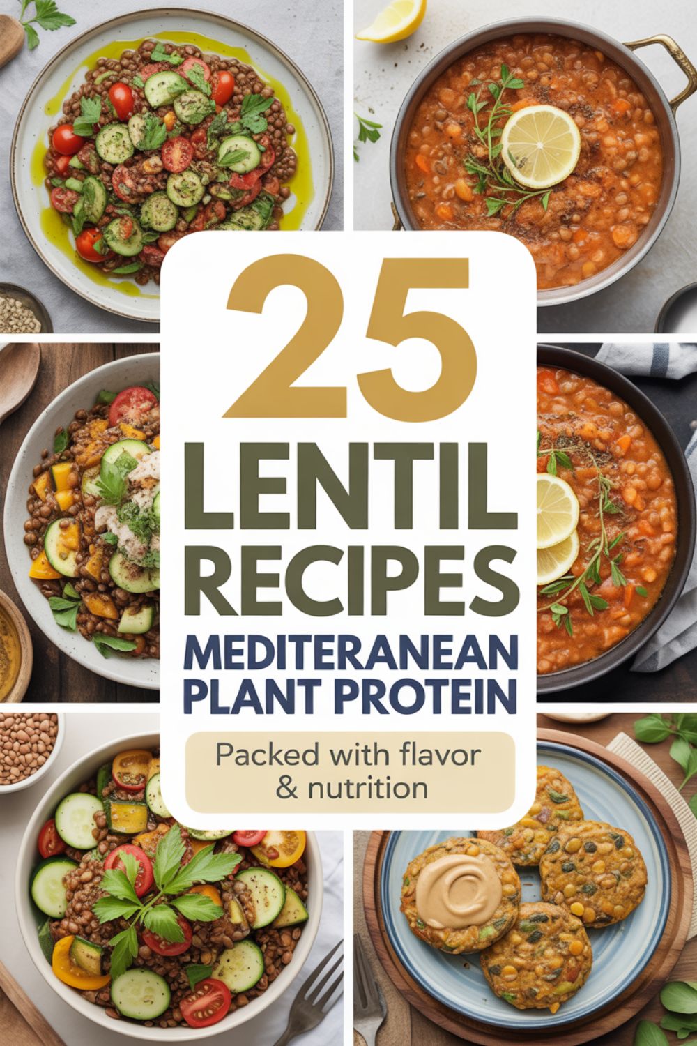 25 Mediterranean Lentil Recipes Packed with Plant Protein