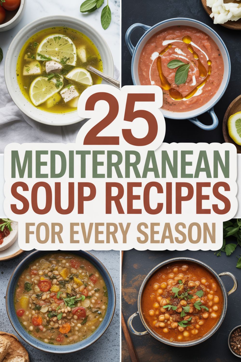 25 Mediterranean Soup Recipes for Every Season