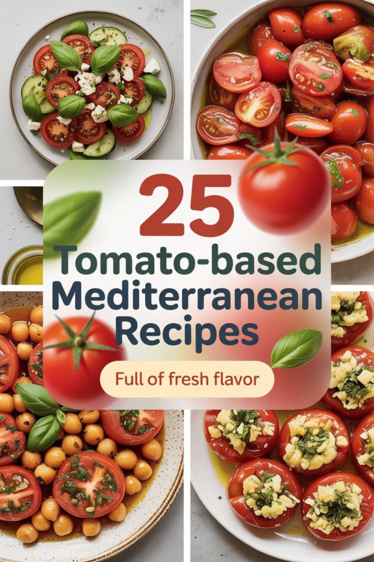 25 Tomato-Based Mediterranean Recipes Full of Fresh Flavor