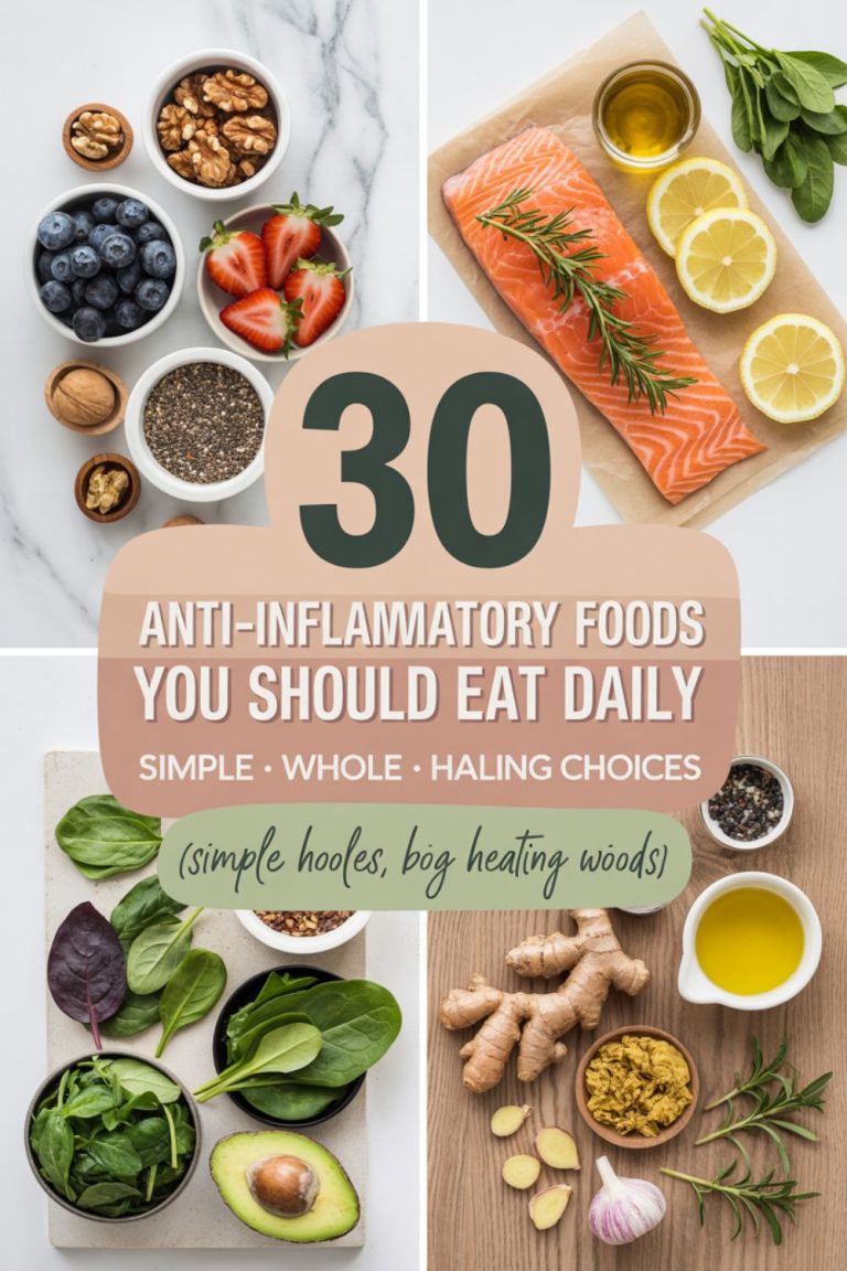 30 Anti-Inflammatory Foods You Should Eat Daily