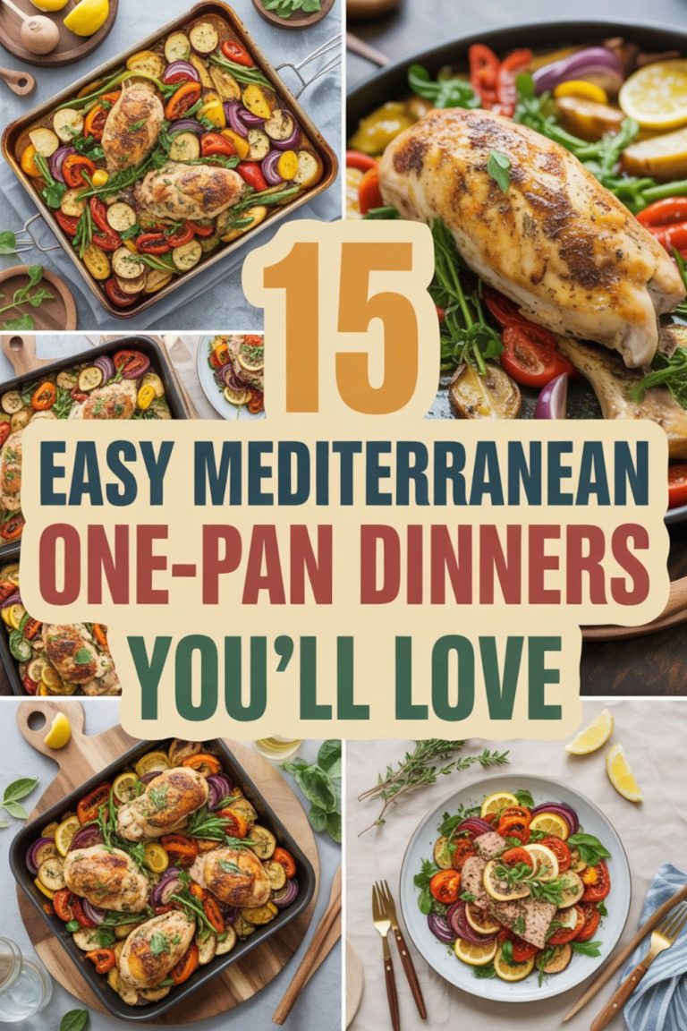 15 Easy Mediterranean One-Pan Dinners You'll Love 1 15 Easy Mediterranean One-Pan Dinners You’ll Love
