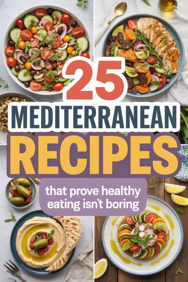 25 Mediterranean Recipes That Prove Healthy Eating Isn't Boring 3 25 Mediterranean Recipes That Prove Healthy Eating Isn’t Boring