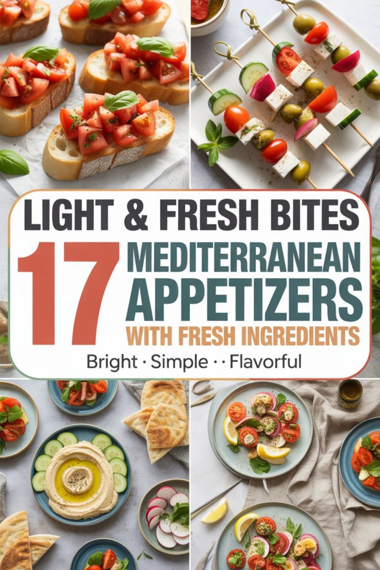 17 Mediterranean Appetizers with Fresh Ingredients Your Guests Will Actually Fight Over