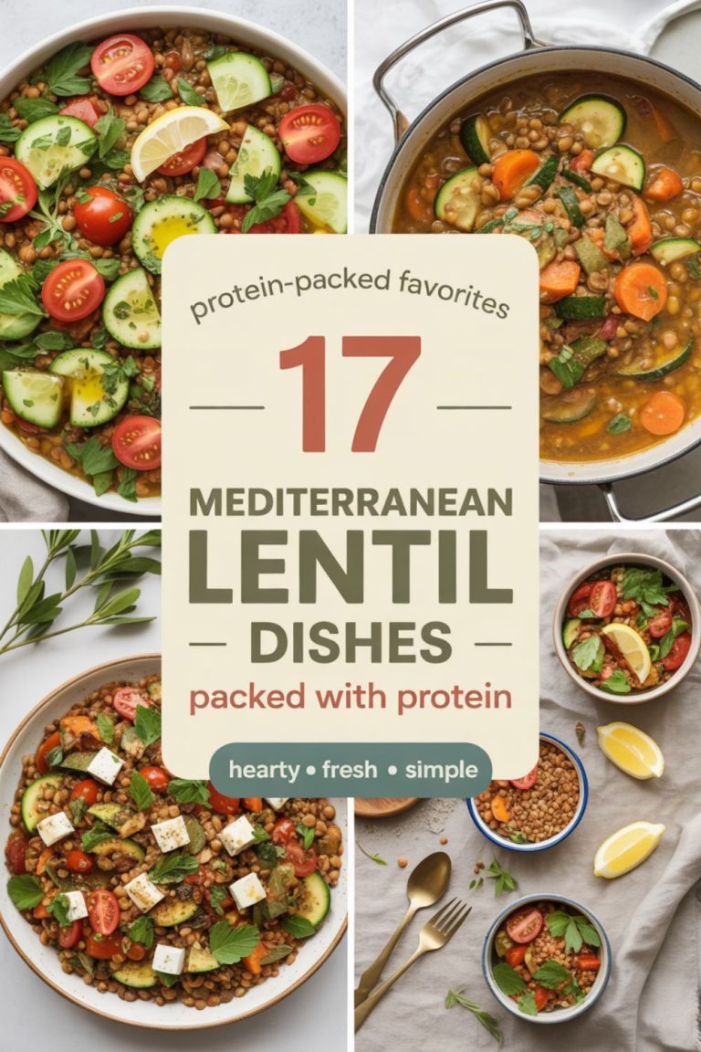 17 Mediterranean Lentil Dishes Packed with Protein