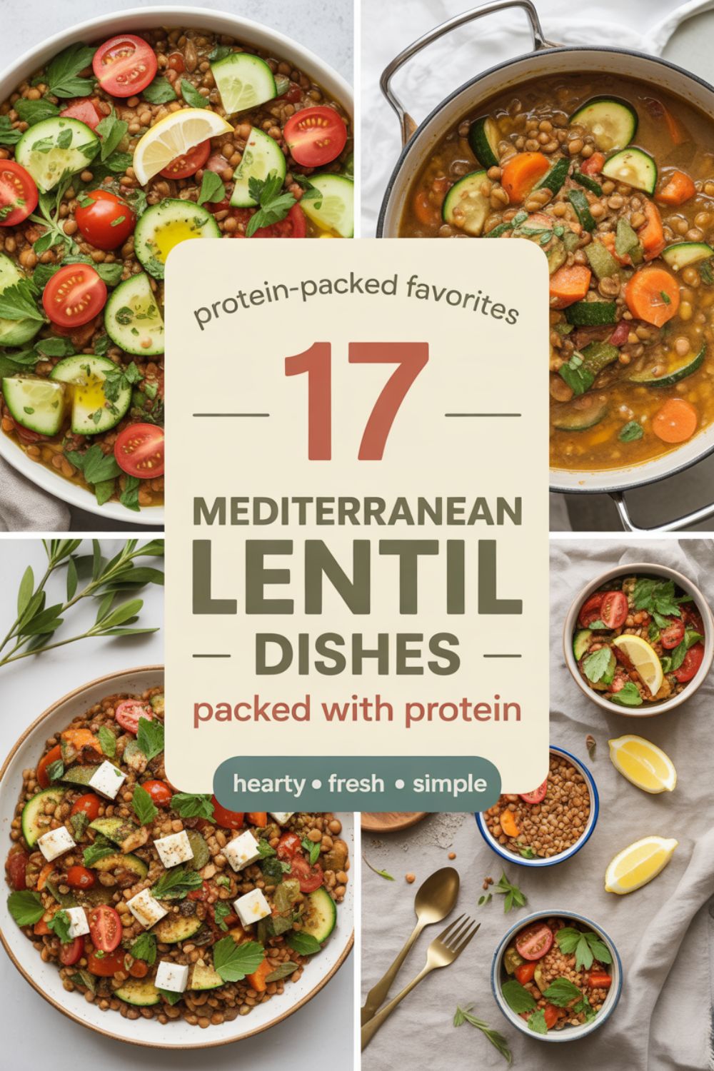 17 Mediterranean Lentil Dishes Packed with Protein