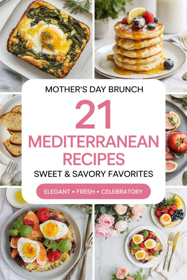 21 Mediterranean Brunch Recipes for Mother’s Day