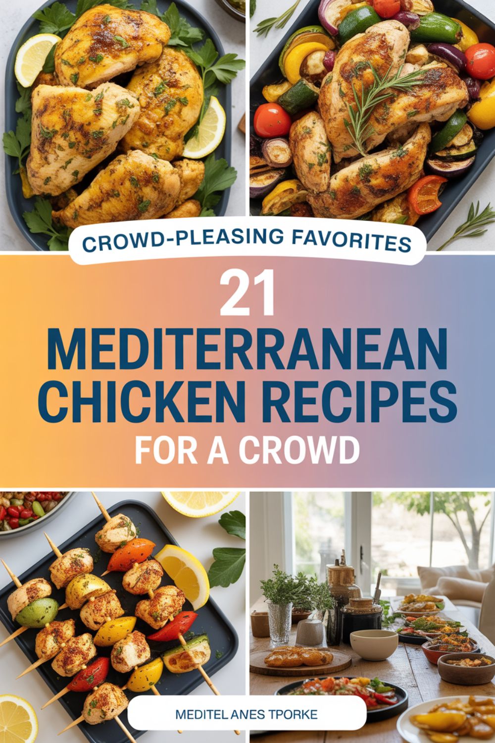 21 Mediterranean Chicken Recipes for a Crowd