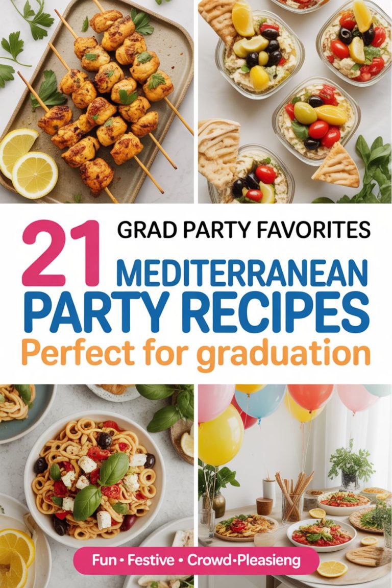 21 Mediterranean Party Recipes for Graduation