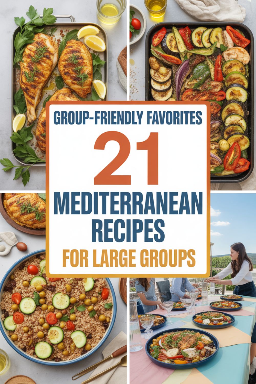 21 Mediterranean Recipes for Large Groups