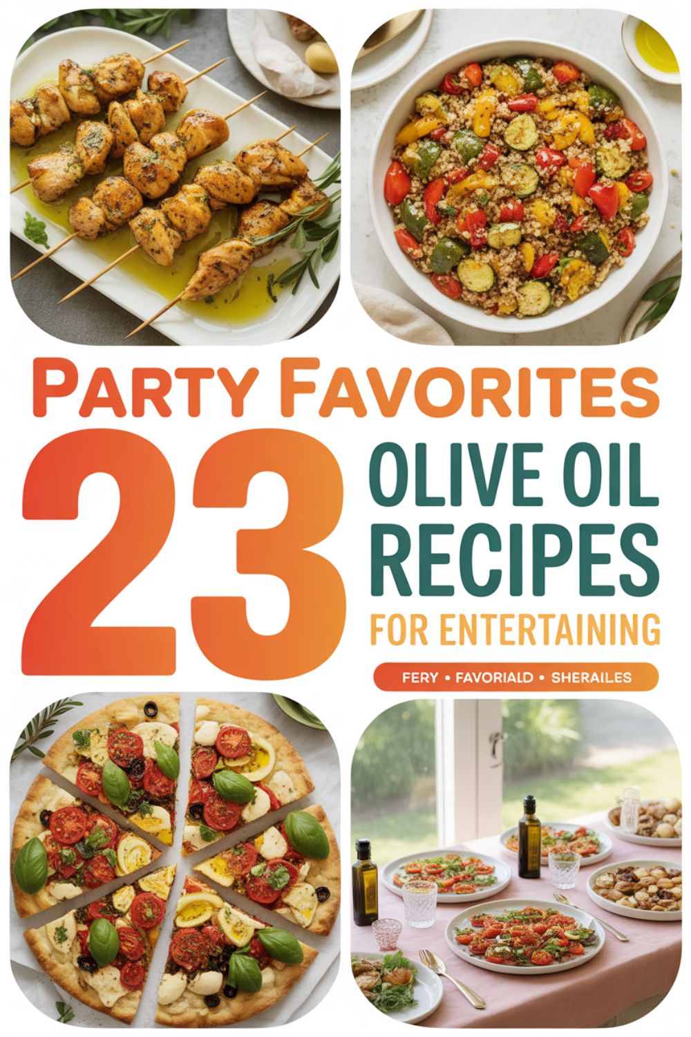 23 Olive Oil Based Party Recipes
