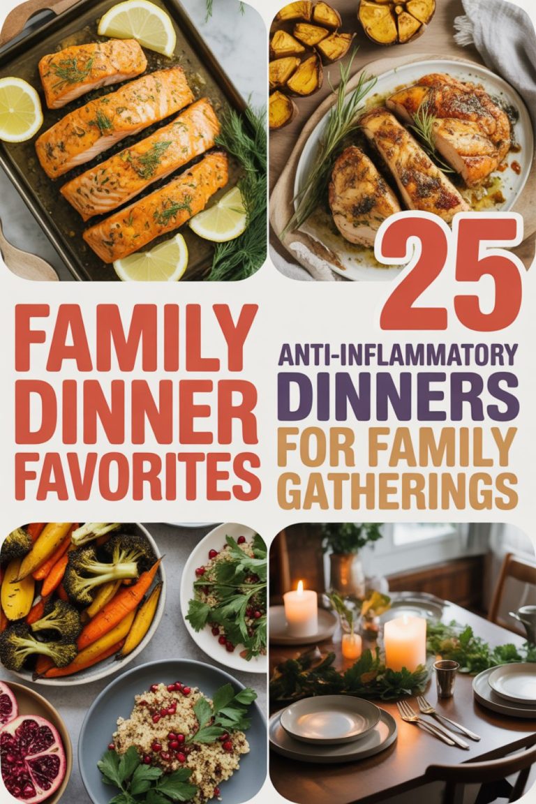 25 Anti-Inflammatory Dinners for Family Gatherings