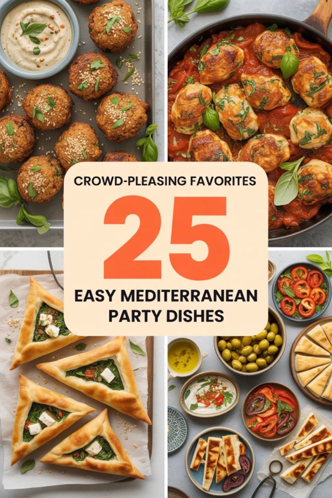 25 Easy Mediterranean Party Dishes