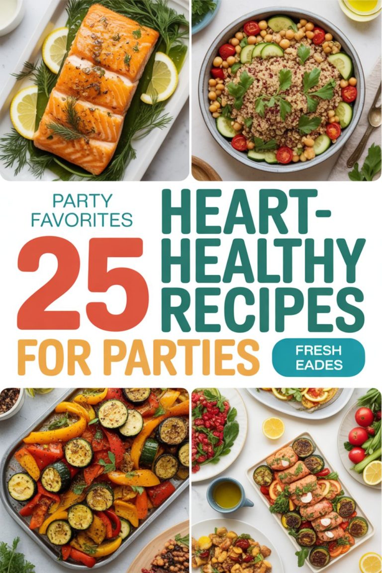 25 Heart-Healthy Party Recipes