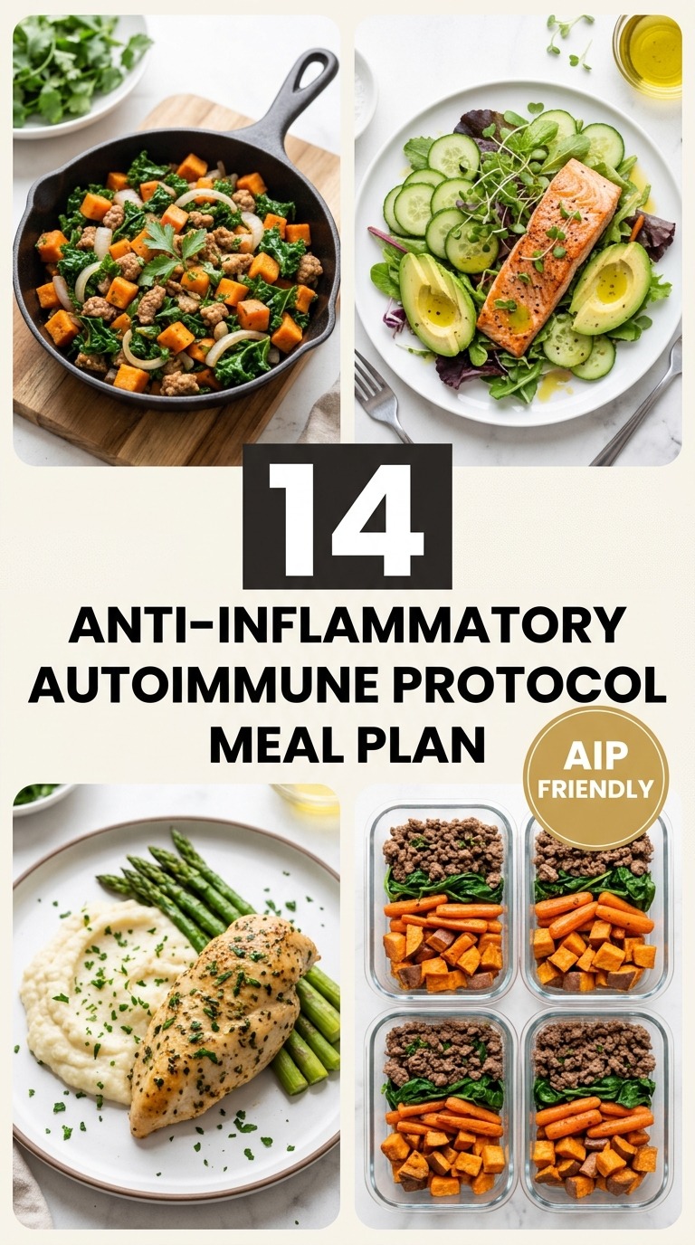 14-Day Anti-Inflammatory Autoimmune Protocol Meal Plan