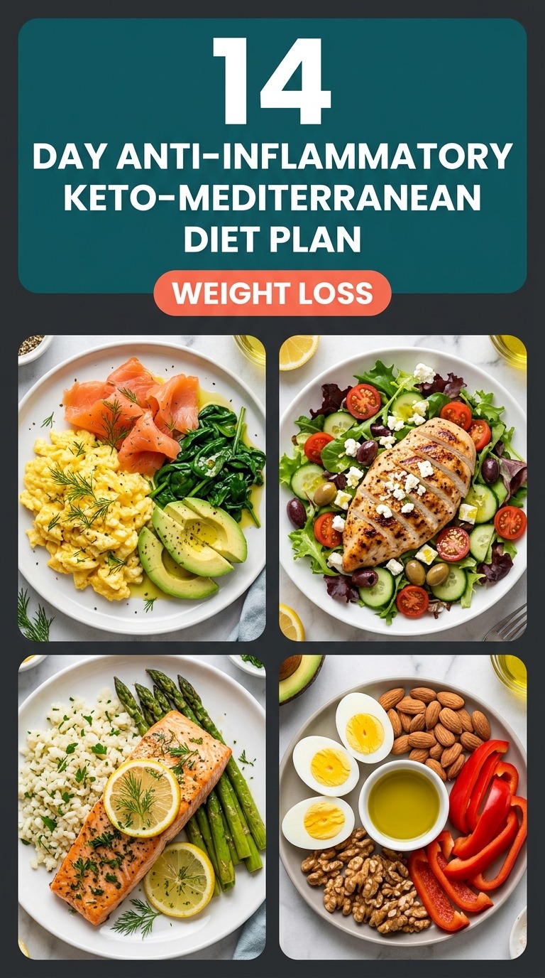 14-Day Anti-Inflammatory Keto-Mediterranean Plan