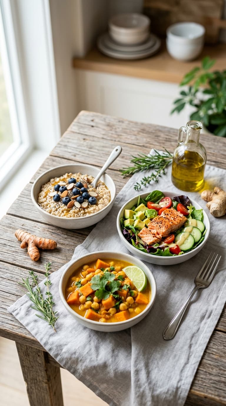 14-Day Anti-Inflammatory Meal Plan For Beginners (Printable)