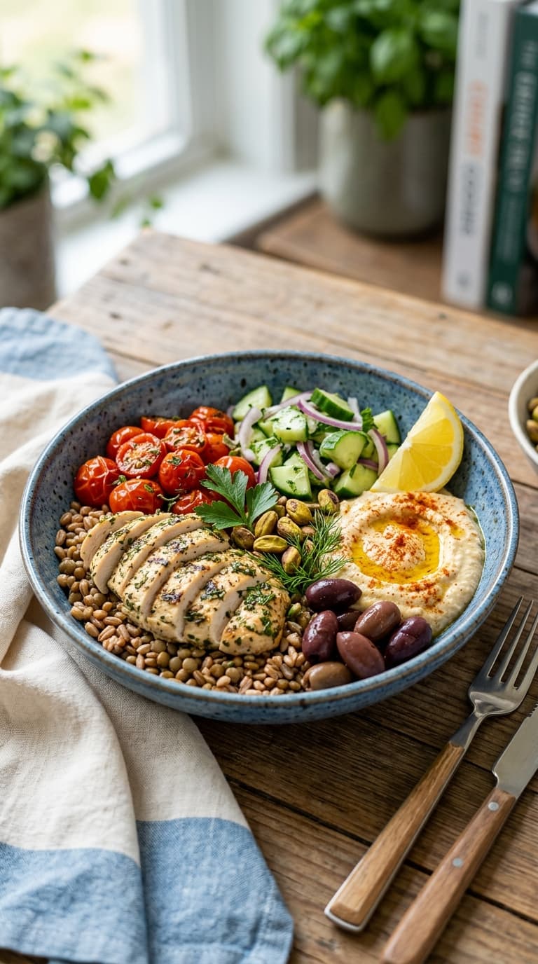 14-Day Mediterranean High-Fiber Weight Loss Plan