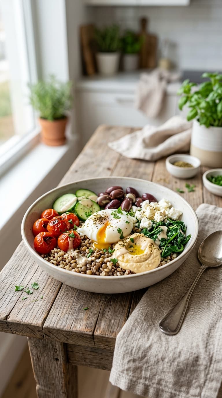 20 High-Fiber Mediterranean Breakfast Bowls For Energy