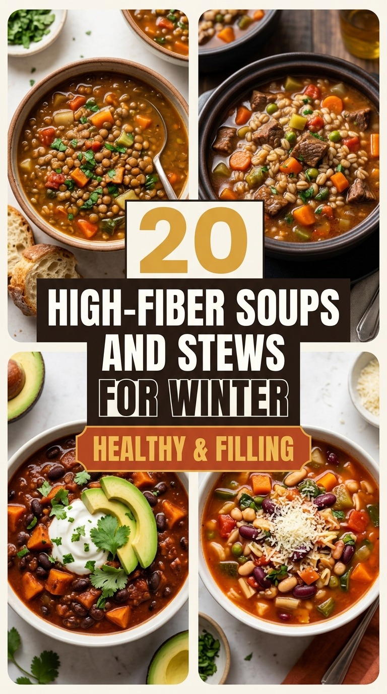 20 High-Fiber Soups And Stews For Winter