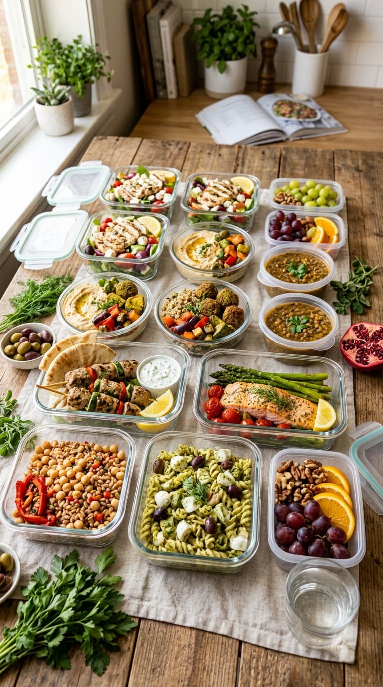 20 Mediterranean Meal Prep Lunches For Work All Week