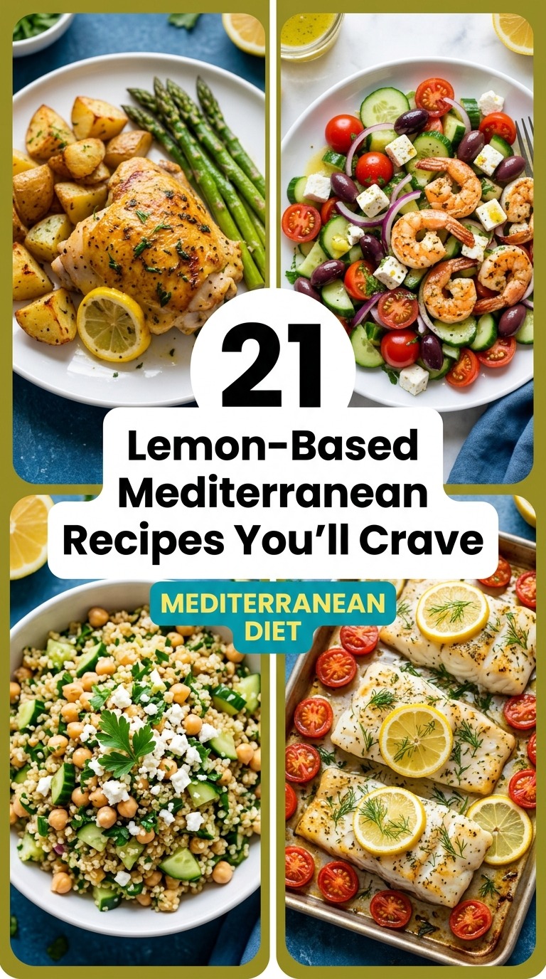 21 Lemon-Based Mediterranean Recipes You'll Crave 3 21 Lemon-Based Mediterranean Recipes That Actually Deliver