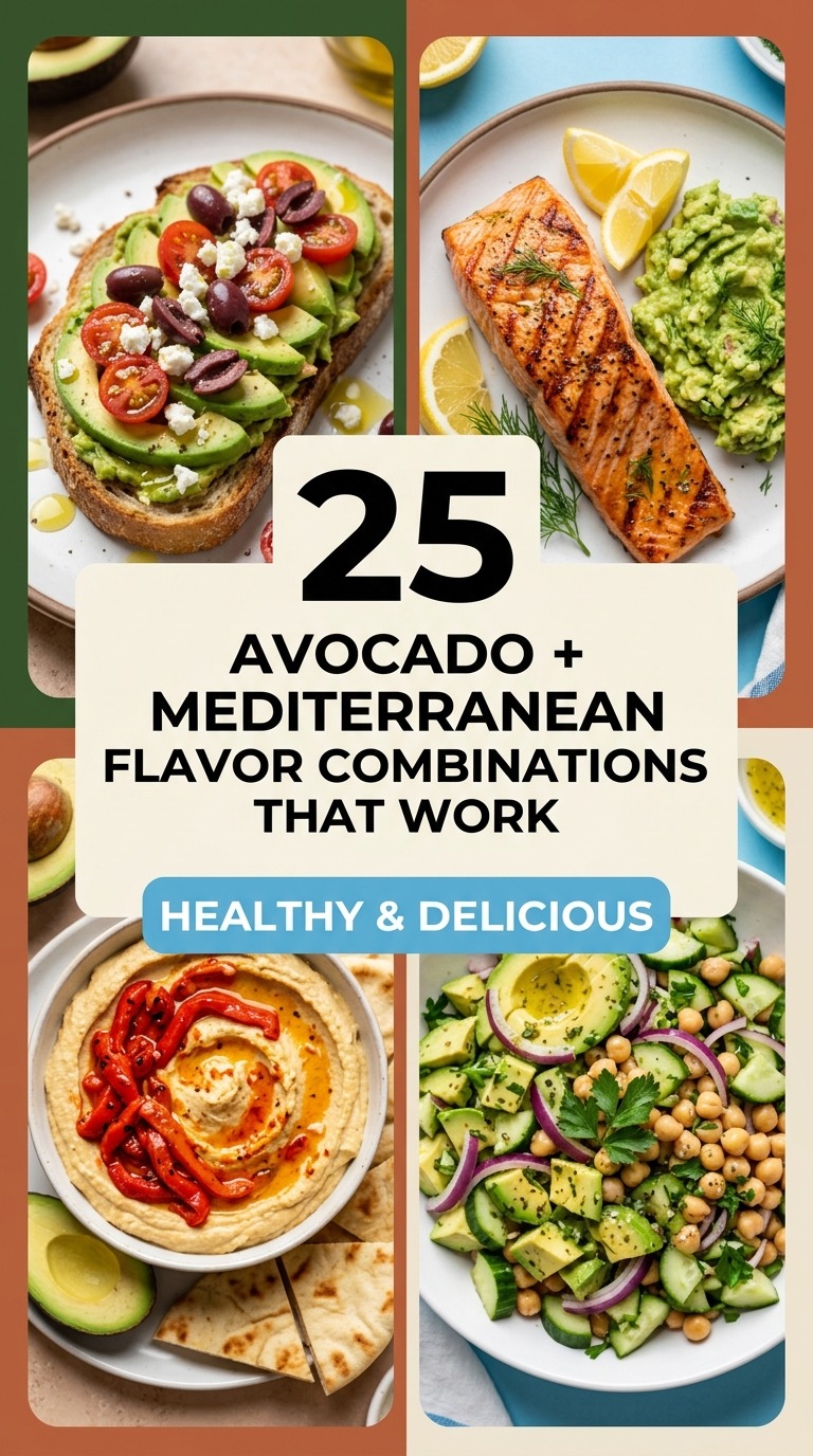 25 Avocado + Mediterranean Flavor Combinations That Work