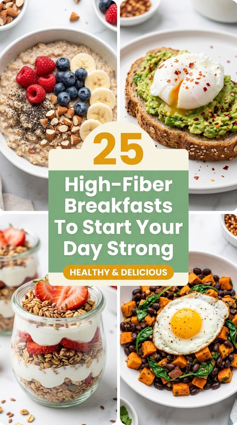 25 High-Fiber Breakfasts To Start Your Day Strong