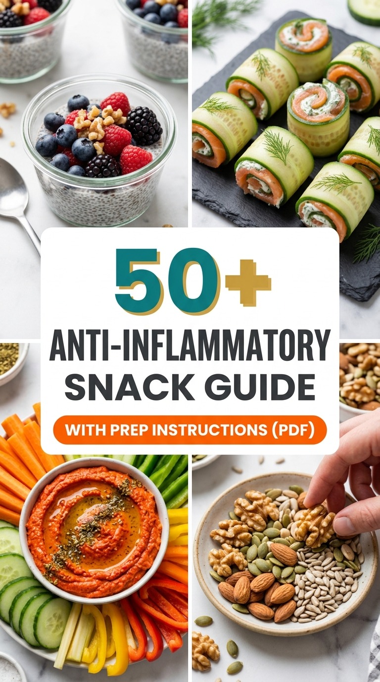 50+ Anti-Inflammatory Snack Ideas, Organized by Category