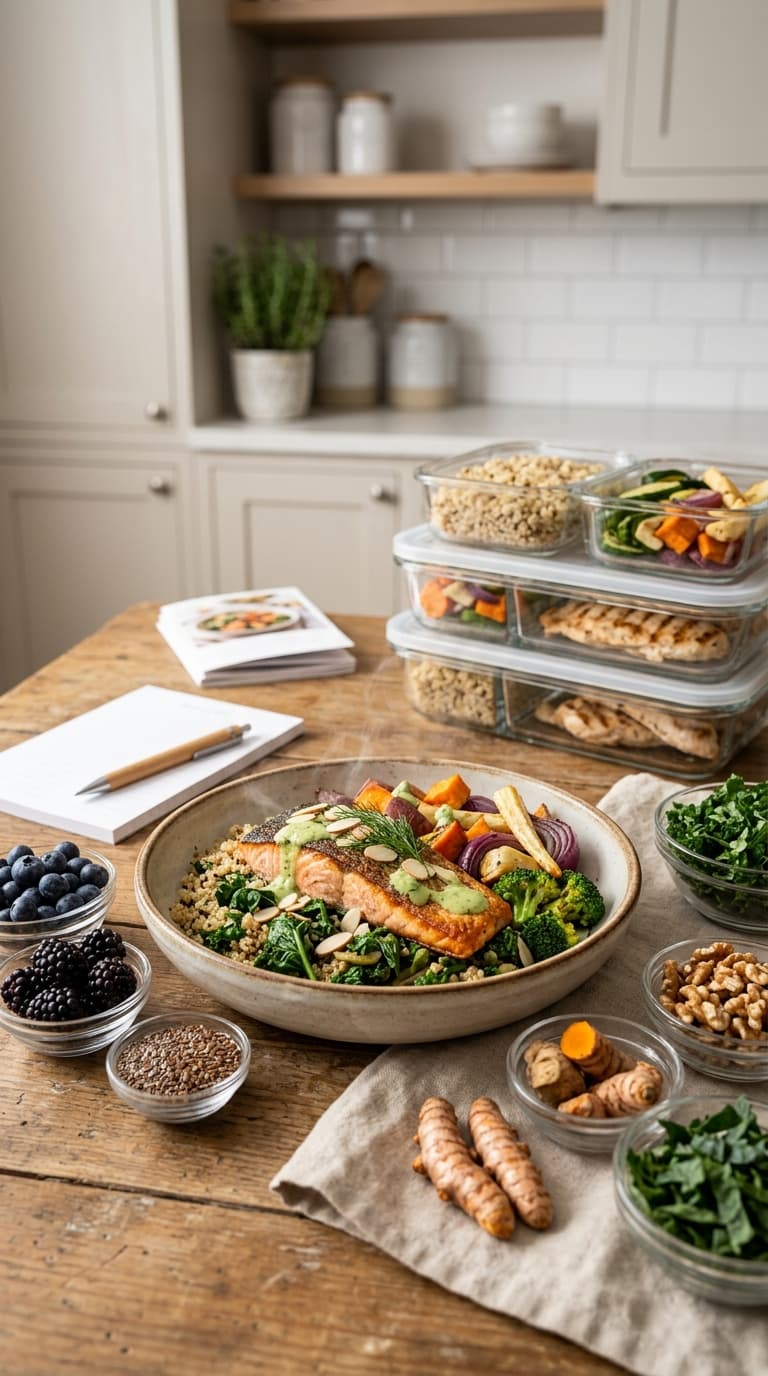 7-Day Anti-Inflammation Meal Plan + Shopping List (PDF)