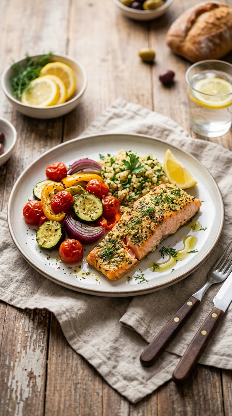 7-Day Mediterranean Hormone-Balancing Meal Plan For Women