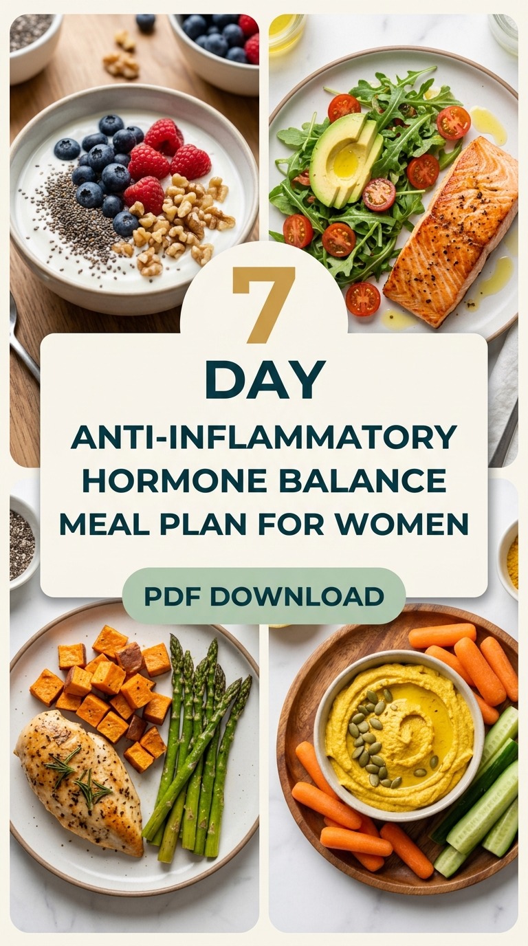 Anti-Inflammatory Hormone Balance Meal Plan For Women (PDF) 2 Anti-Inflammatory Hormone Balance Meal Plan For Women (PDF)