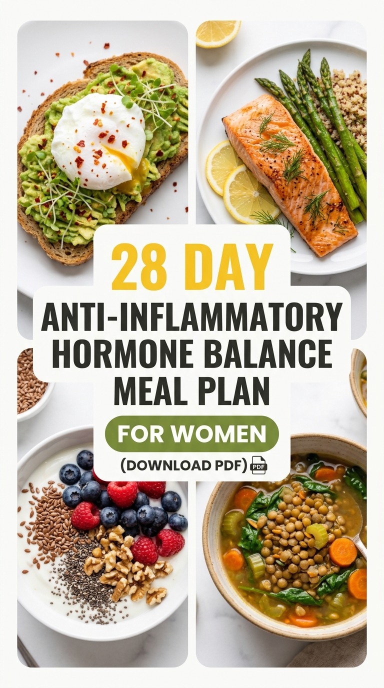 Anti-Inflammatory Hormone Balance Meal Plan For Women (PDF) 4 Day 3: Nourish From the Inside