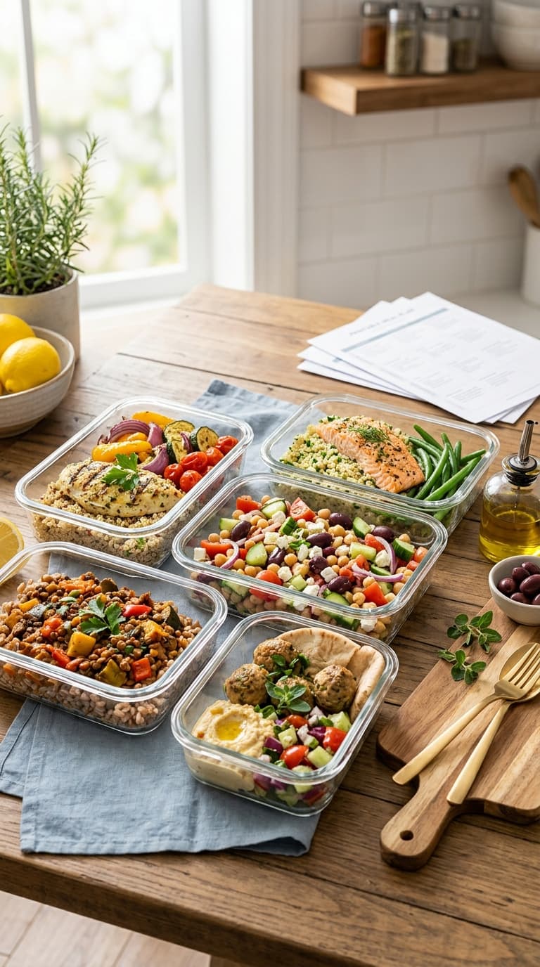 Mediterranean Meal Prep Master Plan (Printable PDF)