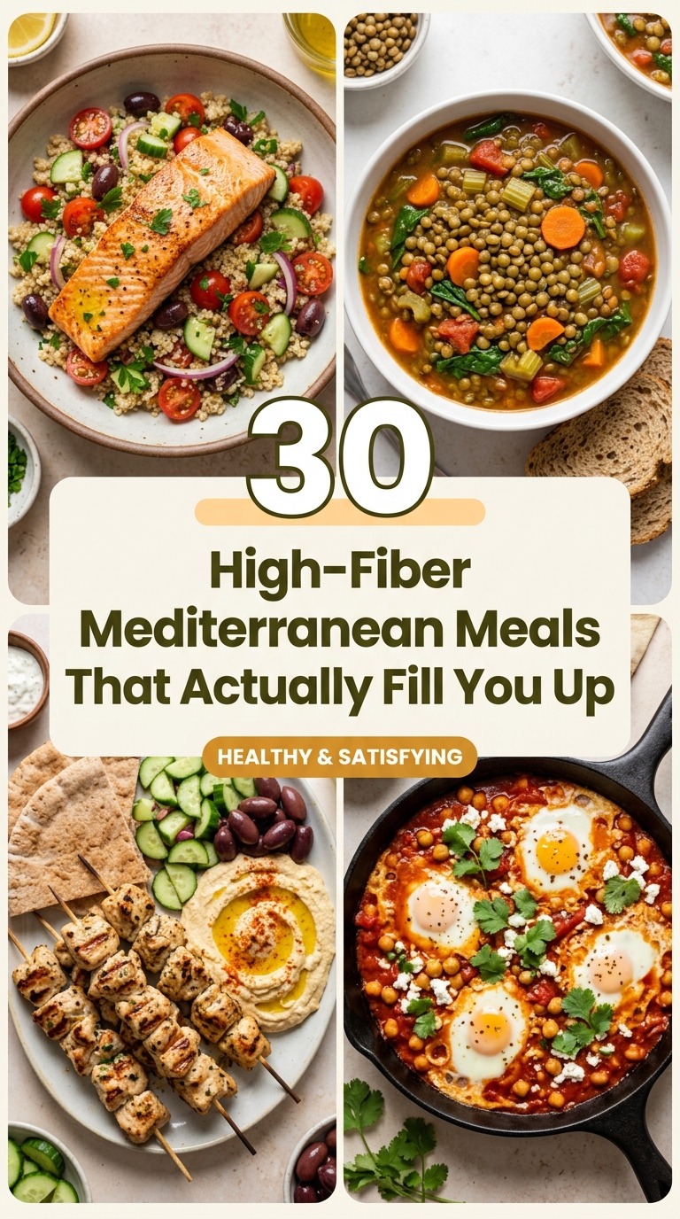 The 30 High-Fiber Mediterranean Meals