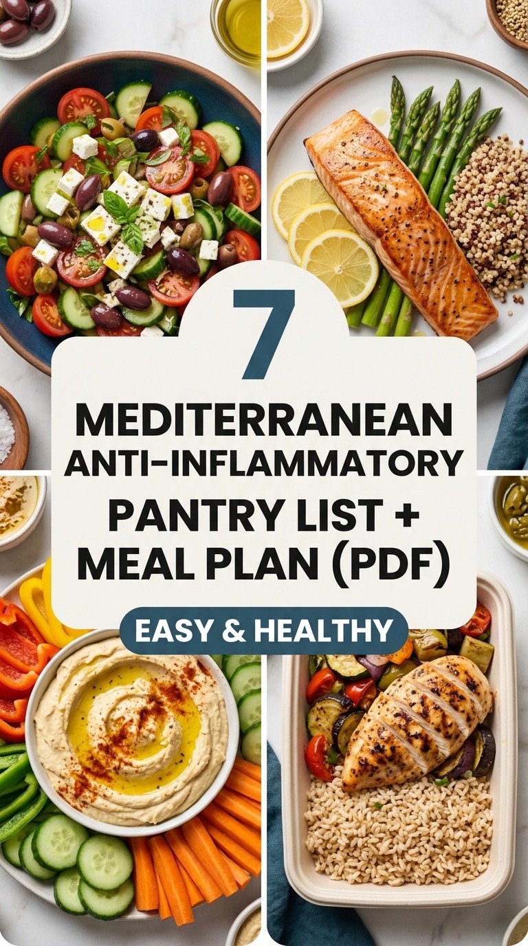 The Mediterranean Anti-Inflammatory Pantry List