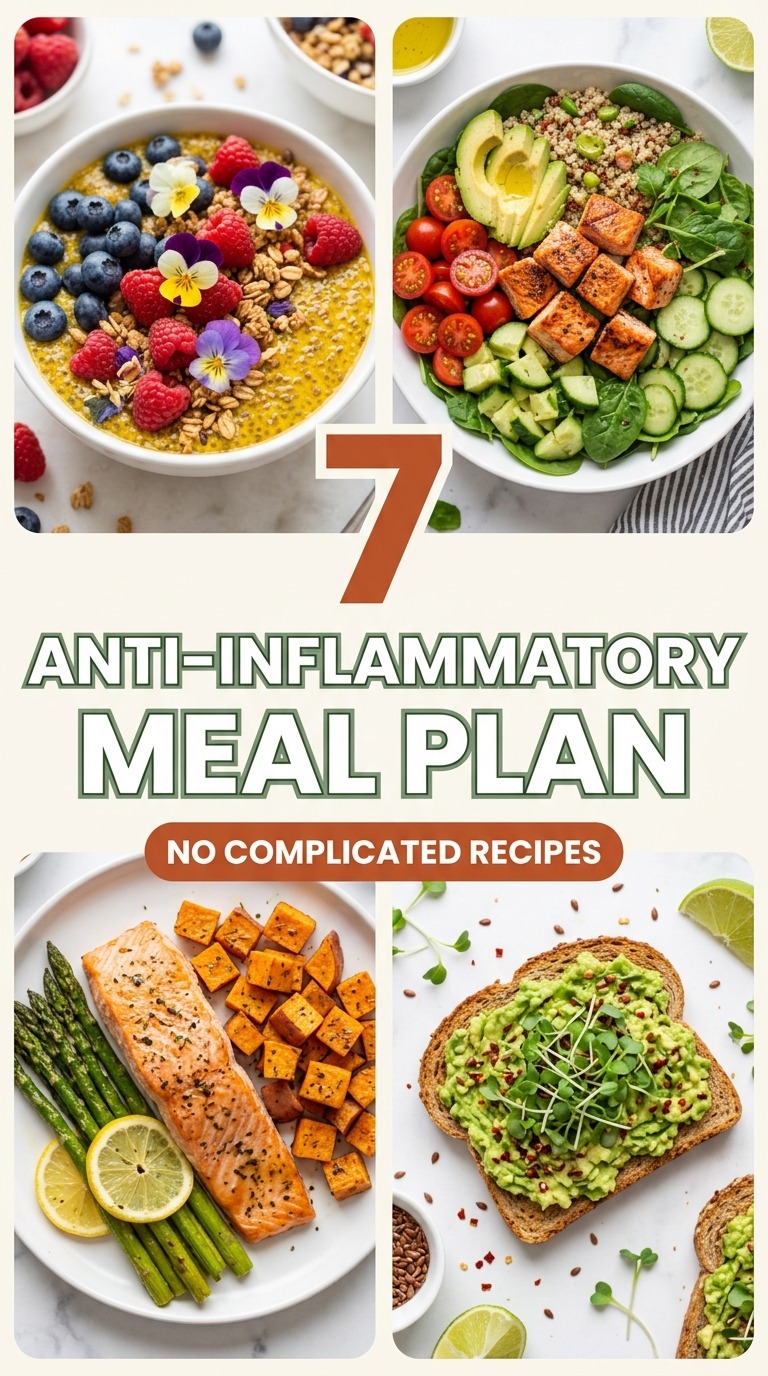 7-Day Anti-Inflammatory Meal Plan For Beginners (No Complicated Recipes) 5 What Makes This Week So Much Easier