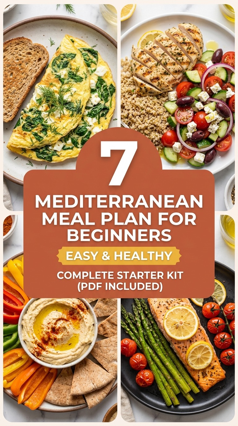 Your 7-Day Mediterranean Meal Plan For Beginners
